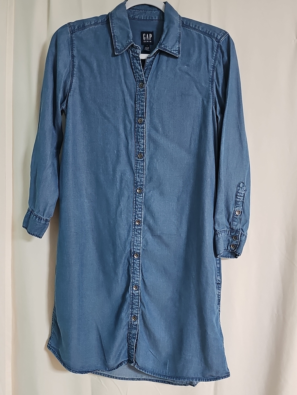 GAP Denim Shirt Dress - Blue
